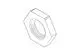 DORNBRACHT-Befestigung-Mutter-ERSATZTEILE-092310098-D-17-x-3-mm-09231009890 gallery number 1